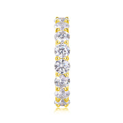 Starlight - A Fashionable And Luxurious Jewelry Accessory Set With Moissanite S925 Sterling Silver And Platinum-plated Diamond