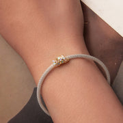 S925 Sterling Silver Beads Autumn Fallen Leaves Diy Bracelet Beads Accessories