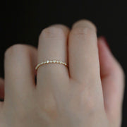 Women's Simple And Versatile Zircon Ring Exquisite Twin Elegant