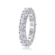 Starlight - A Fashionable And Luxurious Jewelry Accessory Set With Moissanite S925 Sterling Silver And Platinum-plated Diamond