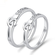 Moissanite Engagement Couple Couple Rings