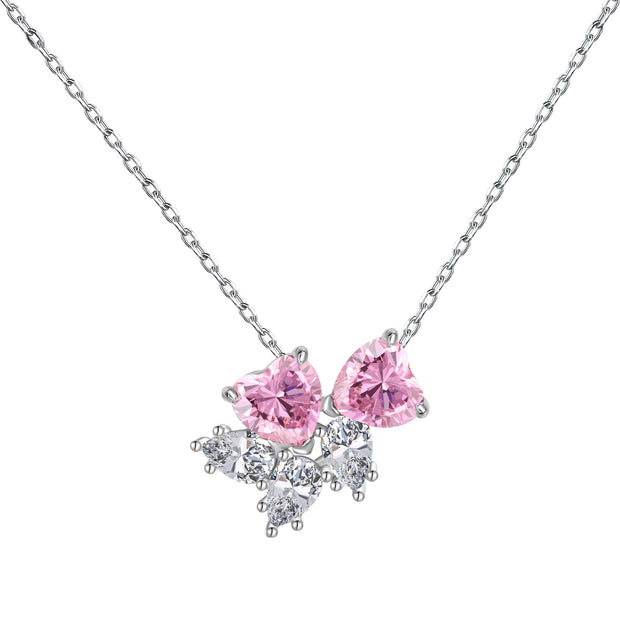 European And American Style S925 Sterling Silver Stud Earrings Women's Necklace