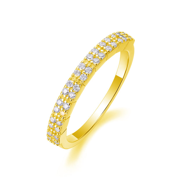 For Love - A Fashionable And Luxurious Jewelry Accessory Set With Moissanite S925 Sterling Silver And Platinum-plated Diamond