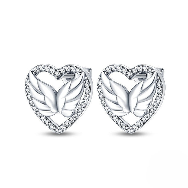 Fashion Special-interest High-grade Love Butterfly Star And Moon Earrings
