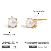 Women's Affordable Luxury Fashion Stainless Steel Studs