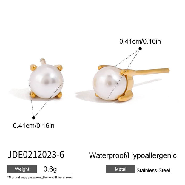 Women's Affordable Luxury Fashion Stainless Steel Studs