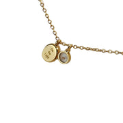 Stainless Steel Mustard Seed Faith Pendant Necklace