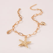 Anklet Three-dimensional Starfish Accessories Holiday Accessories