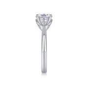 Starry Night Brilliance - A Fashionable And Luxurious Jewelry Piece Set With 2-carat Moissan Diamond S925 Sterling Silver And Platinum-plated Diamond
