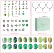 Girls' Bracelet Pendant Beaded Jewelry Set