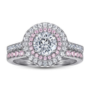 European And American Zircon Silver Ring Fashion Jewelry Women