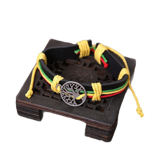Vintage Hand-woven Six-piece Men's Bracelet