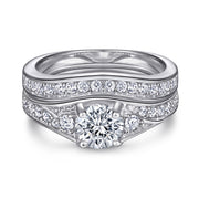 European And American Zircon Silver Ring Fashion Jewelry Women