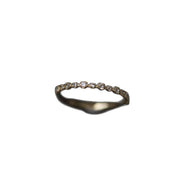 Women's Simple And Versatile Zircon Ring Exquisite Twin Elegant
