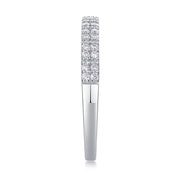 For Love - A Fashionable And Luxurious Jewelry Accessory Set With Moissanite S925 Sterling Silver And Platinum-plated Diamond