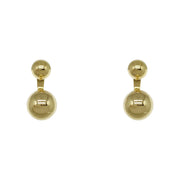 Metal Ball Ins Cold Style Simple Geometric Earrings