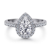European And American Zircon Silver Ring Fashion Jewelry Women